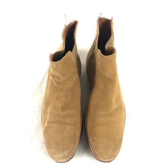 Oliver Cabell Cappuccino Suede Leather Chealsea main image 8